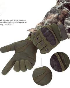 Gants tactiques durables avec une adhérence améliorée et un soutien renforcé de la paume pour les travaux en extérieur, l'entraînement, la randonnée et les programmes d'aventure - Product Image 5