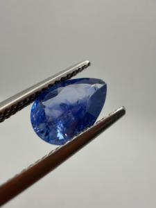 Natural Royal Blue Sapphire Pear Cut 2.02CT 10x7x4MM Loose Polished Faceted Gemstone Color Play Ceylon for Collector/Jewellery - Product Image 4