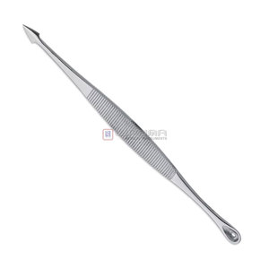 Large Double Sided Stainless Steel Callus Remover Easy Use Precise Cutting Callus Remover Non <b>Slip</b> Grip Cuticle Pusher Foot Rasp - Product Image 1