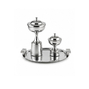 Golden Brass Incense <b>Burner</b> Set with Black Marble Base <b>for</b> Aromatherapy Use - Product Image 2