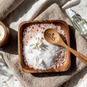 Sal de Baño Mineral del Himalaya Rosa Natural Tallada, Calmante, Relajante, Terapia de Spa, Aromática, Desintoxicante, Cuidado de la Piel, Calidad Premium - Product Image 4