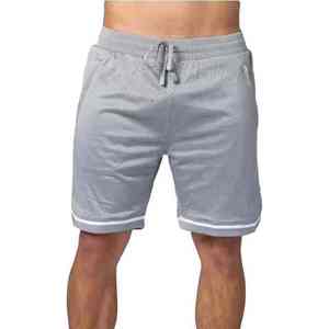 Shorts graphiques personnalisés pour hommes avec logo sublimé, style streetwear uni, doublure et cordon de serrage à imprimé croisé - Product Image 1