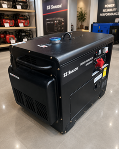 SS Samson เครื่องกำเนิดไฟฟ้าดีเซลแบบเงียบ7KW SS7500SLT3พร้อมระบบปรับแรงดันไฟฟ้าอัตโนมัติ - Product Image 6