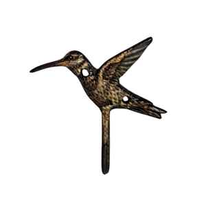 Crochet mural tendance en aluminium thermolaqué en forme d'oiseau pour la décoration, les cadeaux, l'organisation de chambre et de placard - Product Image 2