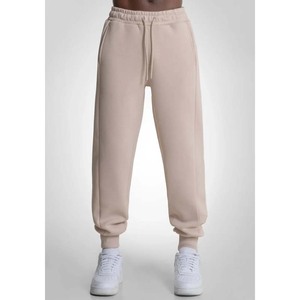 Pantalon de survêtement droit blanc 100 % coton pour homme, écologique, séchage rapide, doux, respirant, décontracté, pour l'entraînement sportif - Product Image 6