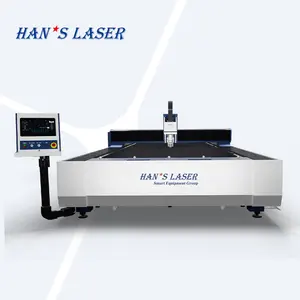 Machine de découpe laser à un plan, machine de découpe laser de tôle, découpe d'acier au carbone de 0.5mm à 25mm