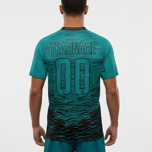 เสื้อยืดซับลิเมชั่นแบบกำหนดเองสำหรับผู้ชาย แห้งเร็ว ระบายอากาศได้ดี แขนสั้น เหมาะสำหรับวิ่ง ออกกำลังกาย ฟิตเนส เล่นกีฬา และฝึกซ้อม - Product Image 3