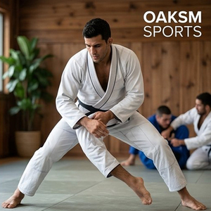 Vente en gros de kimonos de Jiu-Jitsu brésilien personnalisés, uniformes d'entraînement, équipement de Jiu-Jitsu MMA, arts martiaux professionnels, kimonos de Jiu-Jitsu - Product Image 3