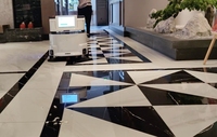 Yüksek Performanslı Ticari Kuru Temizleme Robotu Endüstriyel Verimli Susuz Zemin Temizleyici Fabrika Depo Süpermarket için