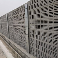 Panneaux acoustiques insonorisants en acier galvanisé pour les projets de réduction du bruit routier