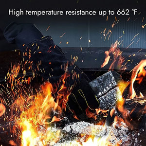 Guantes de Seguridad HARAZ HRZ-159 ODM hasta el Codo, Ecológicos, de Cuero Vacuno con Forro de Algodón, Protección Térmica, para Uso Diario en las Cuatro Estaciones - Product Image 5