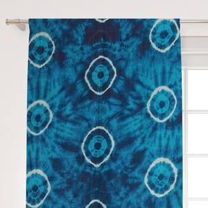 Rideau en coton imprimé tie-dye, style bohème, fait main, pour salon et chambre, vente en gros, Inde - Product Image 2