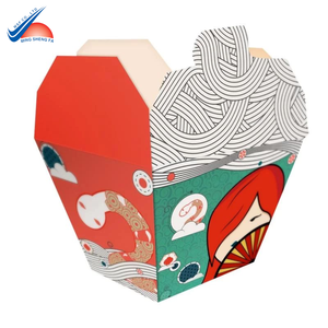 Diseño personalizado para llevar en caja | Embalaje de papel reciclable para comida callejera y aperitivos - Product Image 4