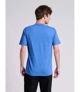 เสื้อยืดคอกลมสีขาวแบบยูนิเซ็กซ์ สำหรับสกรีนโลโก้ ร้านสกรีนเสื้อผ้า เสื้อยืดแขนสั้นคอกลมสีขาวสำหรับผู้ชาย - Product Image 4