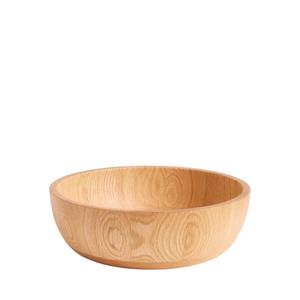 Bol de service artisanal en bois d'acacia naturel, base écologique, vaisselle en bois pour salade, bol moderne pour la cuisine et la table - Product Image 3