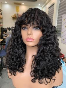 Perruque frontale en cheveux Remy du Vietnam, à trame unique, cuticules alignées, pré-épilée, avec options de couleur à teindre, vente en gros - Product Image 5