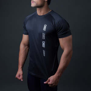 Camiseta Deportiva Casual sin Mangas para Hombre, Negra, sin Cuello, con Tejido de Punto de Secado Rápido de 160g, para Verano - Product Image 1