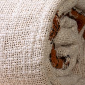 Manta de algodón personalizada de primera calidad, hecha a mano, con estampado de jirafa hecha a mano, para picnic - Product Image 3