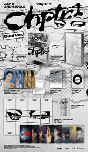 JAY B - [ CHPTR. 1 ] (DUAL Ver.) KPOP <b>CD</b> <b>ALBUM</b> BEST SELLING KOREA for ALL AGES - Product Image 4