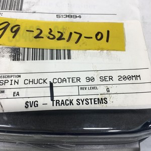 ระบบราง SVG รุ่น 99-23217-01 Spin Chuck Coater 90 - อุปกรณ์และอะไหล่เซมิคอนดักเตอร์ระดับโลกที่เชื่อถือได้ - Product Image 4