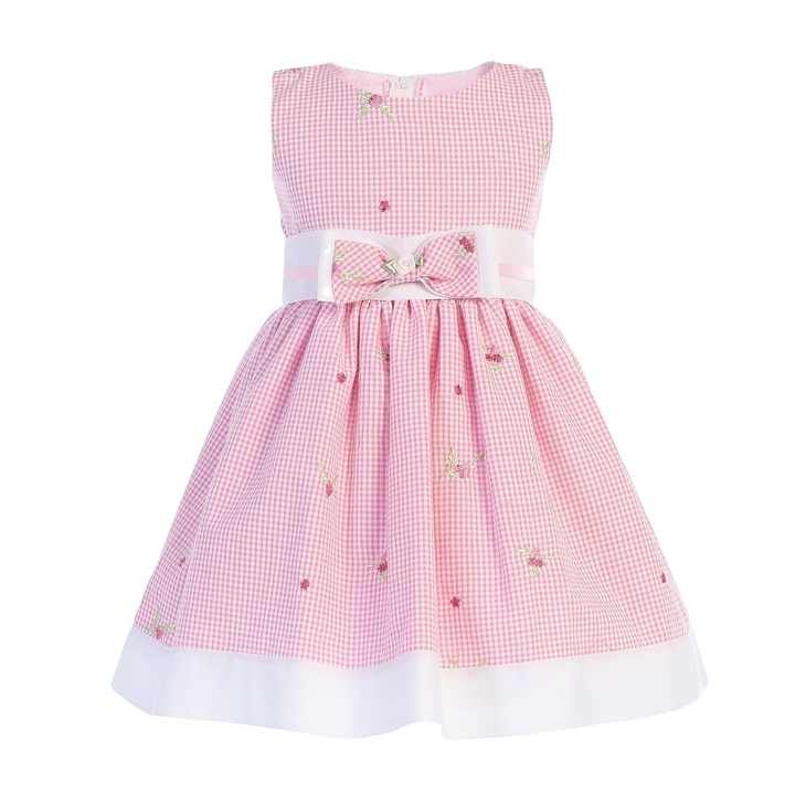 New Fashion Casual Kids Frock  Wholesale Girls Children Suitable 100%  Cotton Frock Designs From Bangladesh