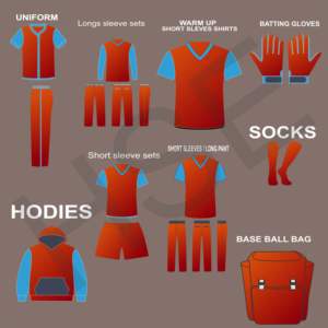 Ensemble personnalisé d'uniformes de baseball et de vêtements d'entraînement - Product Image 1