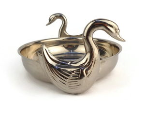 Tazón para Dátiles Duck Designer, Hecho a Mano, Ecológico, de Acero Inoxidable, Duradero, Apto para Lavavajillas, Tazones Decorativos para Fiestas Iftar - Product Image 1