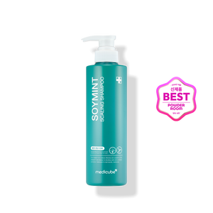 Champú Anticaspa Medicube Soy Mint, Producto Coreano de Alta Calidad, Fórmula Anticaspa para Cuero Cabelludo Graso con Menta en Forma Líquida - Product Image 1