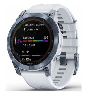 NOUVELLES Ventes Montres intelligentes GPS multisports Garmin Fenixs 7S Pro Solar Sapphire - Product Image 2