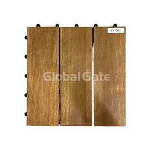 Tarima de Madera de Acacia Vietnamita Contemporánea, Antideslizante, Resistente al Agua, Encastrable, 300x300mm, Ecológica, con Certificación FSC, Modelo GV-012A de Viet Wood - Product Image 4