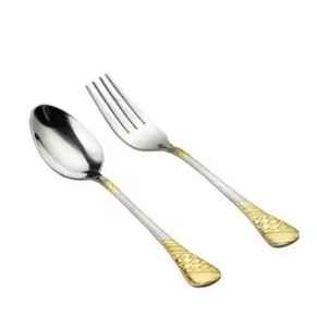 Cuillère de service en acier inoxydable au design luxueux, résistante au lave-vaisselle, pour la cuisine et la maison, qualité export, vente en gros - Product Image 3