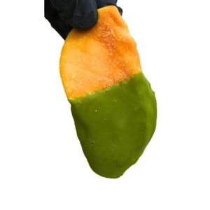 Nuevas lonchas de mango tropical 2026 con chocolate y matcha, tiras de mango AD cortadas, venta al por mayor en caja - Product Image 1