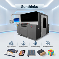 Imprimante UV à passage unique Sunthinks SU345, imprimante numérique UV industrielle à passage unique pour l'impression de boîtes cadeaux haut de gamme, emballages