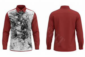 Camisa de Vestir de Manga Larga con Diseño Abstracto Personalizado para Oficina y Trabajo, Camisas Casuales Elegantes con Diseño Gráfico Moderno - Product Image 6