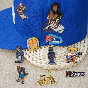 Großhandel Hersteller Anime Lkw weiche Brosche hartes Emblem benutzerdefiniertes Metall Handwerk Logo mexikanische Mütze Emaille Revers-Pins für Mützen - Product Image 4