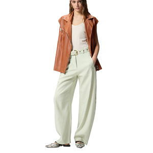 Chaleco de Cuero de Ante Premium para Mujer, Estilo Vaquero, Moda Occidental, Logotipo Personalizado, Precio de Fábrica, Venta al por Mayor - Product Image 5