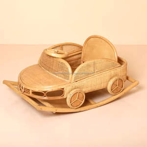 Eco Friendly Handmade Rattan <b>Car</b> <b>Toy</b> Wholesale Decorative Baby Nursery <b>Toy</b> Durable Lightweight Sustainable Vietnam - Product Image 6