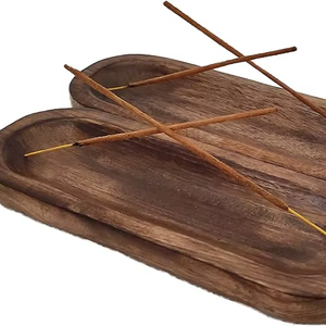 Porta Incienso de Madera Premium, Hecho a Mano, Ecológico, para Meditación y Relajación, M/S SHAAD HANDICRAFTS - Product Image 1
