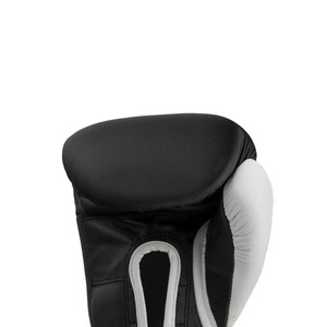 Gants de boxe blancs sur mesure en cuir véritable pour l'entraînement professionnel avec fermeture antidérapante pour une performance optimale - Product Image 4