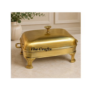 Floral Design Stainless Steel Serving Dish In Silver And Blue Color Hotel Dinnerware Serving Chafing Dish At <b>Cheap</b> Prices - Product Image 5
