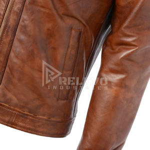 Blouson en similicuir pour homme, nouvelle collection 2026, style motard, pour les détaillants - Product Image 6