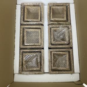 Maceta de madera natural, macetero de madera maciza, maceta de madera, macetero minimalista para interiores, decoración sostenible para el hogar - Product Image 6