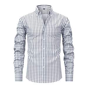 Chemise verte à manches longues pour homme, grande taille, respirante, écologique, à séchage rapide, avec motif imprimé photo, tricotée, décontractée - Product Image 3