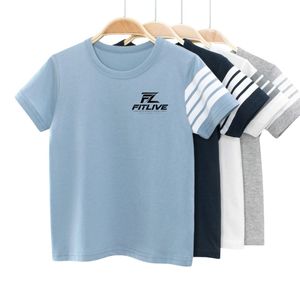 T-shirt blanc à manches courtes et col rond pour homme, 100 % coton jersey 240 g, avec logo personnalisé sur le devant, idéal pour le sport, le fitness et le streetwear - Product Image 5
