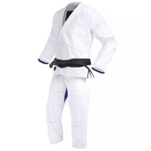 Uniforme de Artes Marciales Premium, 550 GSM, 100% Algodón Poliéster, Tejido Perlado, Logotipo Personalizado, Parches Bordados, Servicios OEM Duraderos - Product Image 3
