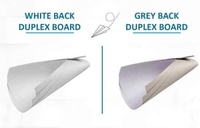 GC1 Ivory paper board FBB C1S papier couché Carton blanc 230g 250g White Back Duplex Board HWC haute résistance excellente surface