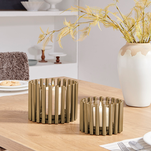Modern Style Iron <b>Candle</b> Holder Durable Solid Metal <b>Candle</b> Holder Light Weight for Home Decor and Wedding <b>Dinner</b> Planning Use - Product Image 5