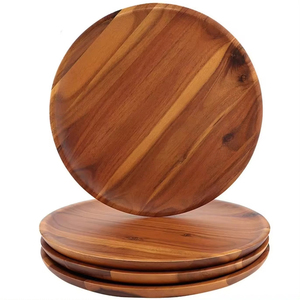 Bandeja de Servir de Madera Natural con Asas Metálicas, Diseño Elegante, para Cocina, Hogar y Hotel, para Servir Alimentos y Bocadillos - Product Image 6
