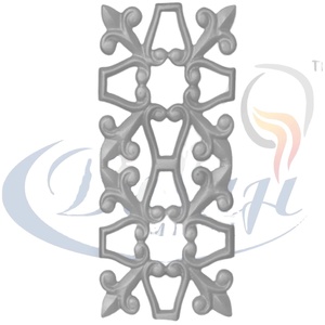 Componentes de Hierro Fundido de Alta Resistencia para Puertas de Jardín, Técnica de Moldeo por Granallado Superpotente, Fácil de Ensamblar, Altamente Pulido - Product Image 1