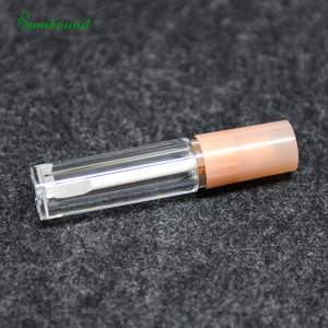 Tube de brillant à lèvres PET 5 ml personnalisé par le fabricant, écologique, avec bouchon à vis, transparent, moulé par injection, flacon de contour liquide haut de gamme - Product Image 2